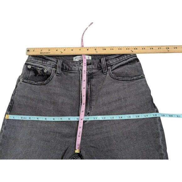 Abercrombie & Fitch the ankle straight ultra high rise jeans size 28 US 6 - Picture 5 of 6